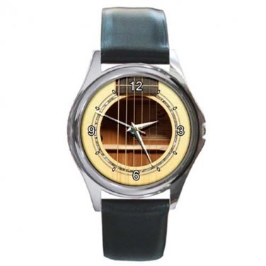 Soundhole Breedlove American Series C25-SSe Guitar Guitar Style Round Metal Watch