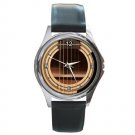 Soundhole Alvarez RD12CE Dreadnought Guitar Style Round Metal Watch
