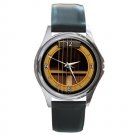Soundhole Blueridge BR-3060 Larry Sparks Signature Model Guitar Style Round Metal Watch Soundhole Blueridge BR-3060 Larry Sparks Signature Model Guitar Style Round Metal Watch