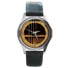 Soundhole Galloup G1 Classic Guitar Style Round Metal Watch