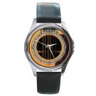 Soundhole Martin D-42 Guitar Style Round Metal Watch