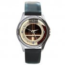 Soundhole Martin GPCPA1 Madagascar Performing Artist Guitar Style Round Metal Watch Soundhole Martin GPCPA1 Madagascar Performing Artist Guitar Style Round Metal Watch