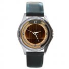 Soundhole Martin D-16GT Gloss Top Guitar Style Round Metal Watch