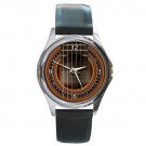 Soundhole Jose Ramirez 2NE Guitar Style Round Metal Watch Soundhole Jose Ramirez 2NE Guitar Style Round Metal Watch