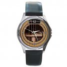Soundhole Martin 000C-28 Andy Summers Limited Signature Edition Guitar Style Round Metal Watch Soundhole Martin 000C-28 Andy Summers Limited Signature Edition Guitar Style Round Metal Watch