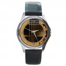 Soundhole Martin D-28CW Clarence White Special Edition Guitar Style Round Metal Watch