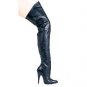8868, Pig Leather Thigh High Boots in Size 12 (US)