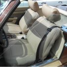 MERCEDES SL & SLC 1971-1989 MIX LEATHERETTE & SYNTHETIC TWO FRONT SEAT COVERS
