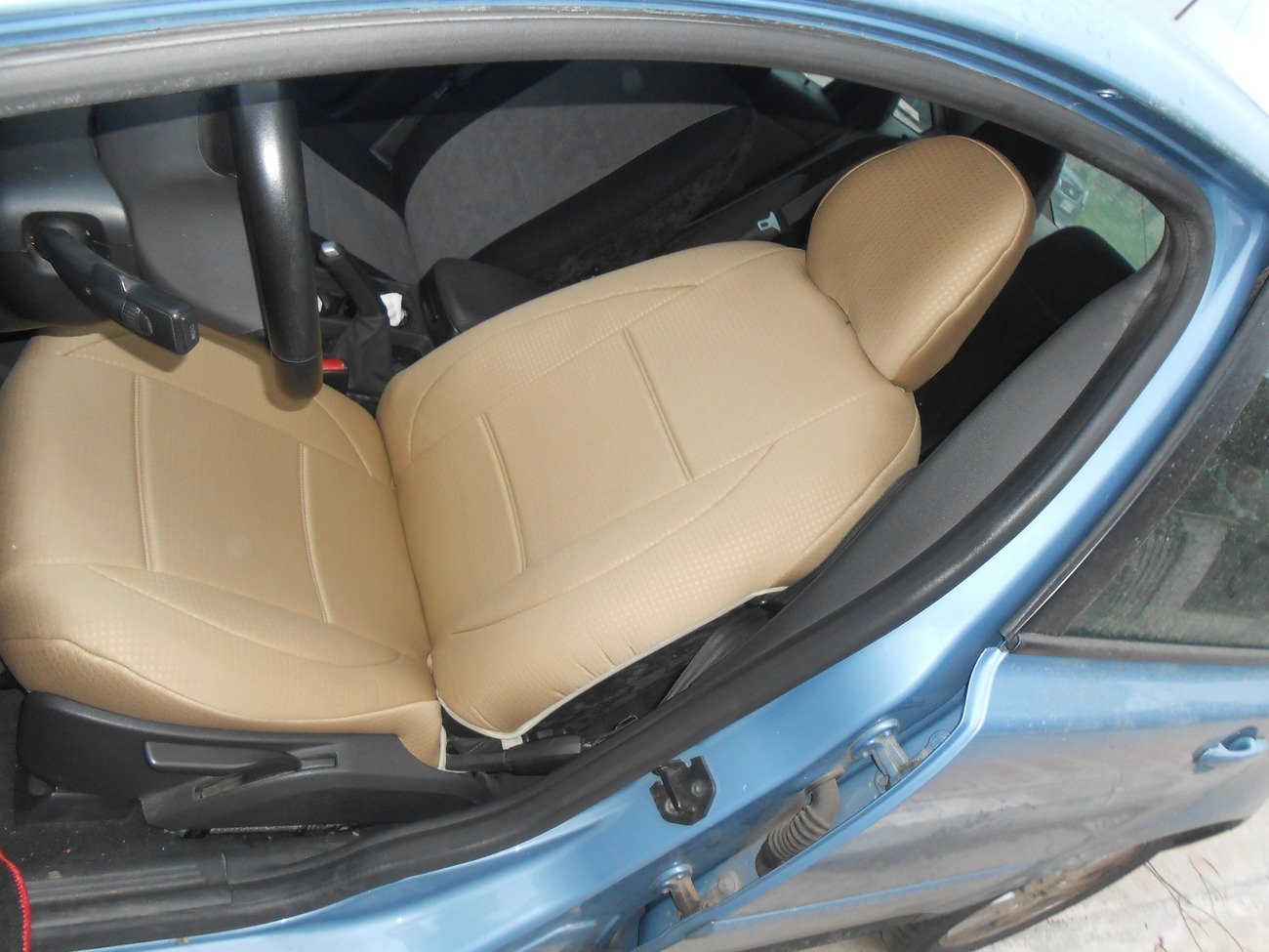 TWO FRONT CUSTOM SYNTHETIC DIAMOND CAR SEAT COVERS (Fits VOLVO XC60