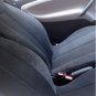 Fits SMART ROADSTER TWO FRONT CUSTOM SYNTHETIC AND VELOUR BLACK CAR SEAT COVERS