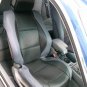 MIX L. CARBON FIBER & SYNTHETIC TWO FRONT GRAY/BLACK CAR SEAT COVERS (Fits BMW 3 E36 CONVERTIBLE)