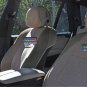 Two Front Custom Synthetic and Velour Beige Car Seat Covers (Fits BMW X5 1999-2006)