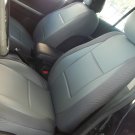 VW AMAROK MIX LEATHERETTE & SYNTHETIC TWO FRONT CUSTOM GRAY CAR SEAT COVERS