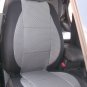 SUBARU XV CROSSTREK two Front Fancy Cotton & Synthetic Gray Black (K41) Car Seat Covers