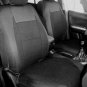 Toyota RAV4 2005–2012 MIX COTTON TOWEL & SYNTHETIC TWO FRONT BLACK CAR SEAT COVERS