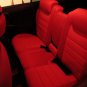 Toyota RAV4 2005–2012 FRONT-REAR CUSTOM RED VELOUR SYNTHETIC CAR SEAT COVERS