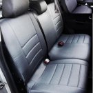 VW AMAROK FRONT REAR CUSTOM BLACK DIAMOND SYNTHETIC CAR SEAT COVERS