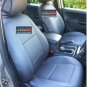 VW AMAROK FRONT REAR CUSTOM BLACK DIAMOND SYNTHETIC CAR SEAT COVERS