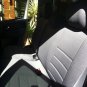 VW AMAROK FRONT REAR CUSTOM BLACK DIAMOND SYNTHETIC CAR SEAT COVERS