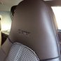 Fits SMART FORTWO 1998-2007 MIX LEATHERETTE & TWO TONE SYNTHETIC FISHNET TWO CAR SEAT COVERS
