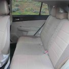 SUBARU XV CROSSTREK MIX LEATHERETTE & SYNTHETIC FRONT REAR CUSTOM BEIGE (TAN) CAR SEAT COVERS