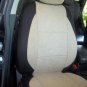 Mitsubishi ASX RVR & Outlander Sport TWO FRONT BEIGE/BLACK VELOUR SYNTHETIC CAR SEAT COVERS