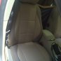 MIX LEATHERETTE & SYNTHETIC TWO FRONT TAN (BEIGE) SEAT COVERS (Fits VOLVO XC60 2015-......)