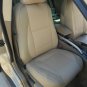 MIX LEATHERETTE & SYNTHETIC TWO FRONT TAN (BEIGE) SEAT COVERS (Fits VOLVO XC60 2015-......)