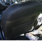 VW GOLF 2013-.... 3 DRS MK7 TWO FRONT CUSTOM BEIGE/BLACK VELOUR SYNTHETIC CAR SEAT COVERS