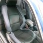 Mercedes SLK-Class 1996â2004 MIX L. CARBON FIBER & SYNTHETIC TWO FRONT BLACK GRAY CAR SEAT COVERS