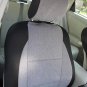 Toyota Sienna XL30 2010–present TWO FRONT CUSTOM VELOUR GRAY BLACK CAR SEAT COVERS