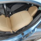 Toyota Sienna XL30 2010–present TWO FRONT CUSTOM TAN DIAMOND SYNTHETIC CAR SEAT COVERS