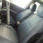 Toyota Sienna XL30 2010–present MIX LEATHERETTE & SYNTHETIC TWO FRONT GRAY CAR SEAT COVERS
