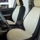 Toyota Sienna XL30 2010–present TWO FRONT SUGAR BLACK LEATHERTTE CAR SEAT COVERS