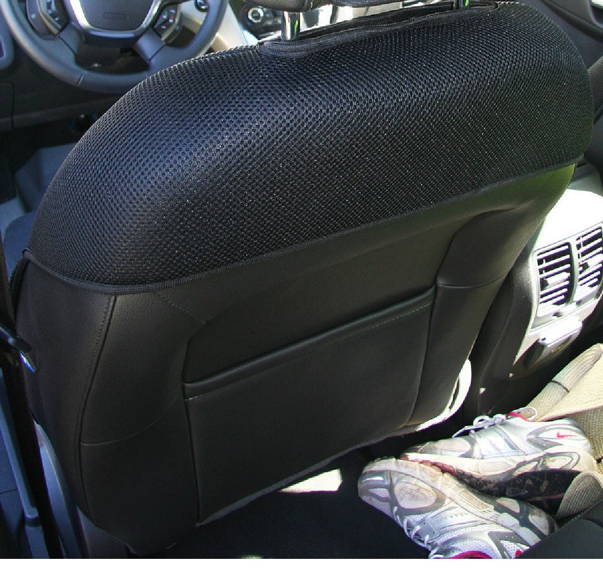 Peugeot 308 TWO FRONT CUSTOM RED VELOUR SYNTHETIC CAR SEAT COVERS