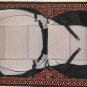 MIX LEATHERETTE & SYNTHETIC TWO FRONT CAR SEAT COVERS (Fits MERCEDES C-Class 2000-2007)