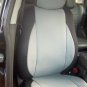 Fits RANGE ROVER P38 1994-2001 LEATHERETTE & SYNTHETIC TWO FRONT CUSTOM GRAY/BLACK CAR SEAT COVERS