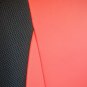 MIX LEATHERETTE & SYNTHETIC TWO FRONT CUSTOM RED BLACK CAR SEAT COVERS (Fits AUDI A4 2008-2015)