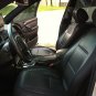 Mazda 3 - June 2013-...... LIKE CARBON FIBER & SYNTHETIC TWO FRONT BLACK CAR SEAT COVERS