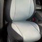 Mazda 6 - Aug. 2007-aug. 2012 TWO FRONT GRAY BLACK LEATHERTTE CAR SEAT COVERS