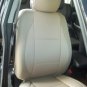 LEATHERETTE & SYNTHETIC TWO FRONT TAN CAR SEAT COVERS (Fits Mazda 6 - Aug. 2007-aug. 2012)