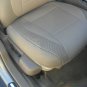 LEATHERETTE & SYNTHETIC TWO FRONT TAN CAR SEAT COVERS (Fits Mazda 6 - Aug. 2007-aug. 2012)