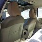 TWO FRONT GRAY BLACK LEATHERTTE CAR SEAT COVERS fits VOLVO XC60 XC70 XC90 UNTIL 2014
