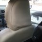 TWO FRONT TAN LEATHERTTE & TAN BLACK FISHNET CAR SEAT COVERS fits VOLVO XC60 XC70 XC90 UNTIL 2014