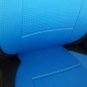 RANGE ROVER P38 1994-2001 TWO FRONT CUSTOM BLUE BLACK DIAMOND CAR SEAT COVERS