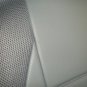 MERCEDES 190 190E 190D MIX LEATHERETTE & SYNTHETIC TWO FRONT GRAY CAR SEAT COVERS