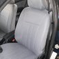 TWO FRONT CUSTOM GRAY CLASSIC SYNTHETIC CAR SEAT COVERS (Fits MERCEDES S-Class 1991-1998 W140)