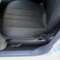 MERCEDES S-Class 1991-1998 W140 TWO FRONT CUSTOM BLACK CLASSIC SYNTHETIC CAR SEAT COVERS
