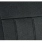 MERCEDES S-Class 1991-1998 W140 TWO FRONT CUSTOM BLACK CLASSIC SYNTHETIC CAR SEAT COVERS