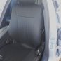 TWO FRONT CUSTOM BLACK CLASSIC SYNTHETIC CAR SEAT COVERS fits BMW 3 E36 CONVERTIBLE